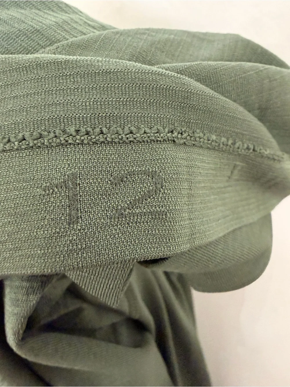 Lululemon Swiftly Tech Long Sleeve 2.0 Olive Green Size 12